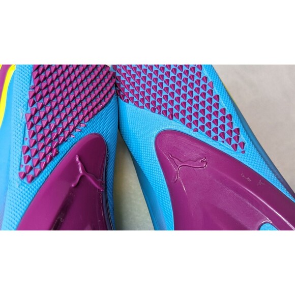 Puma TFX Sprint  v4 Women's Blue Atoll-magenta -fl Yellow Size (7.5) 187031-04 - Picture 13 of 16
